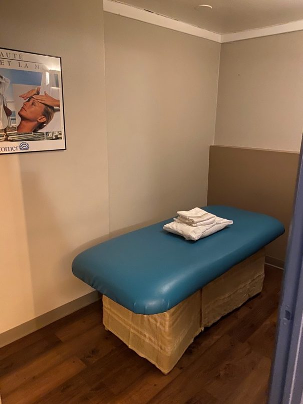 clean and comfortable treatment rooms